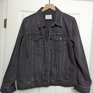 Black Denim Jacket - NWOT